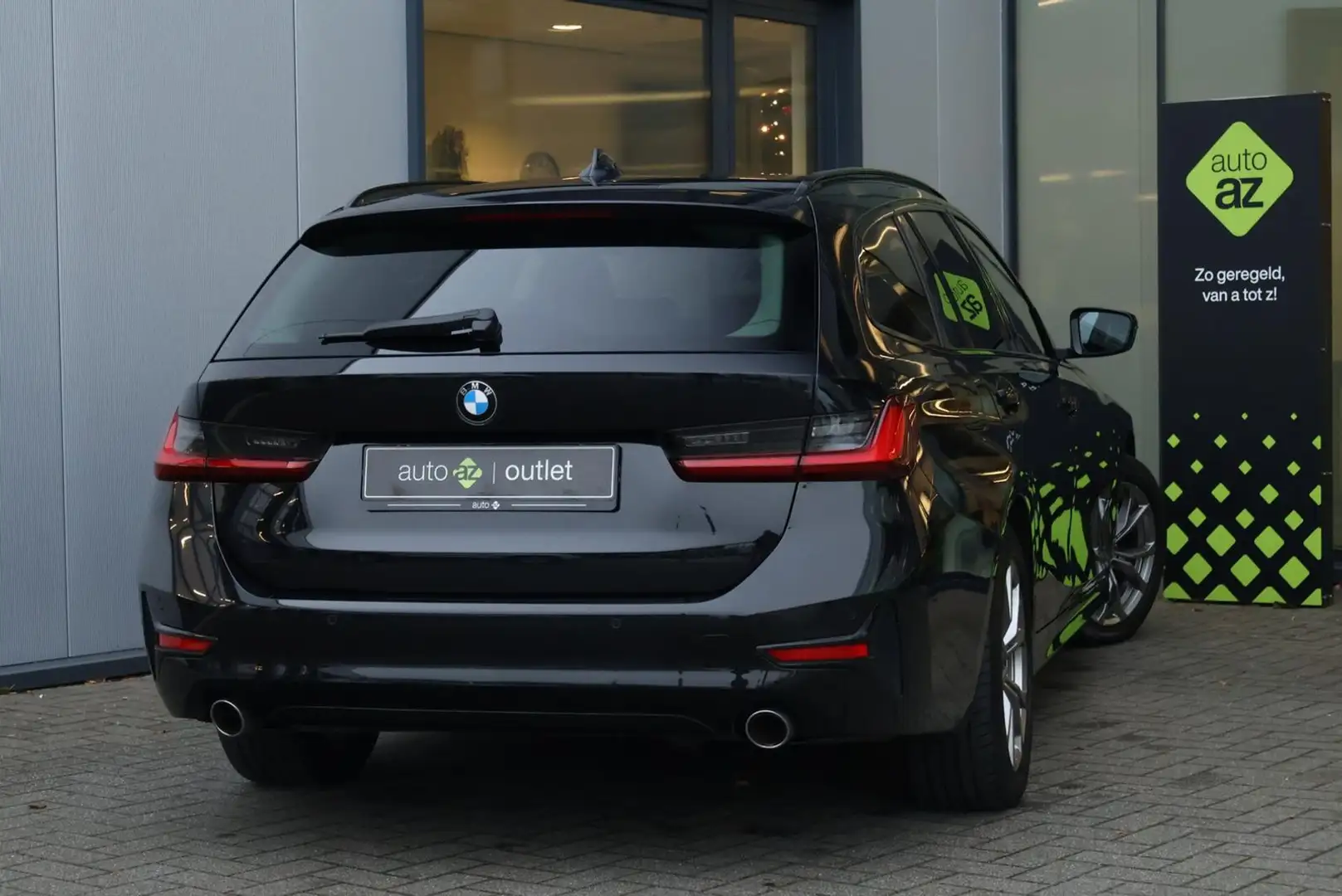 BMW 318 3 Serie Touring 318d Business Edition Nero - 2