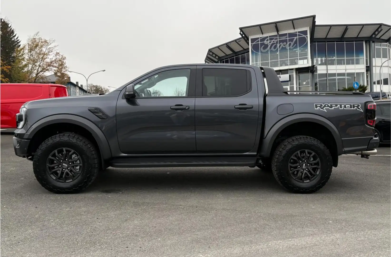 Ford Ranger Raptor #ELEKTR.ROLLO #AHK FÜR 2,5T #MATRIX-LED Grau - 2