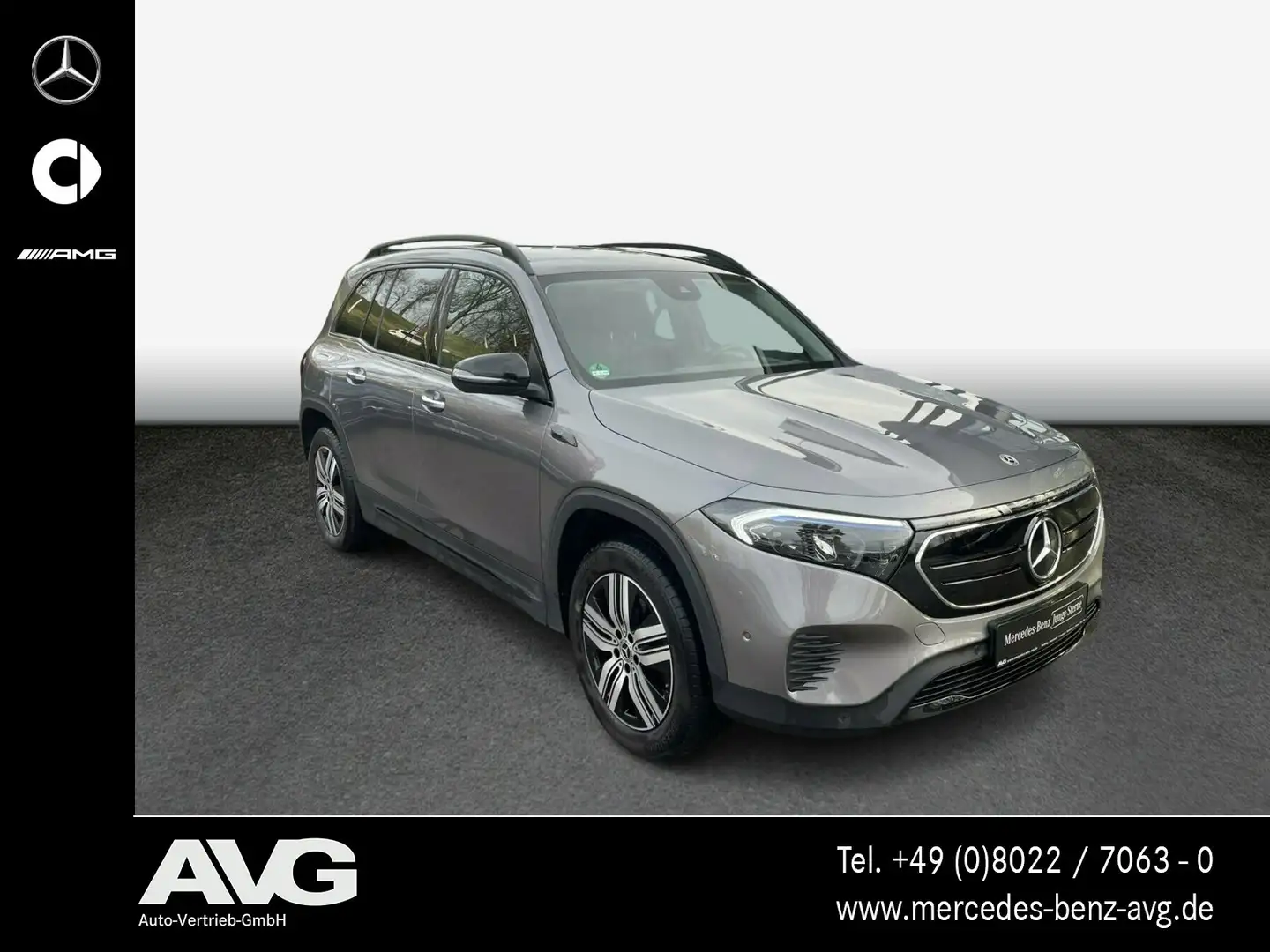 Mercedes-Benz EQB 300 EQB 300 4M 7-SITZER LED|KEYLESS|RFK|PANO|NIGHT Grau - 2