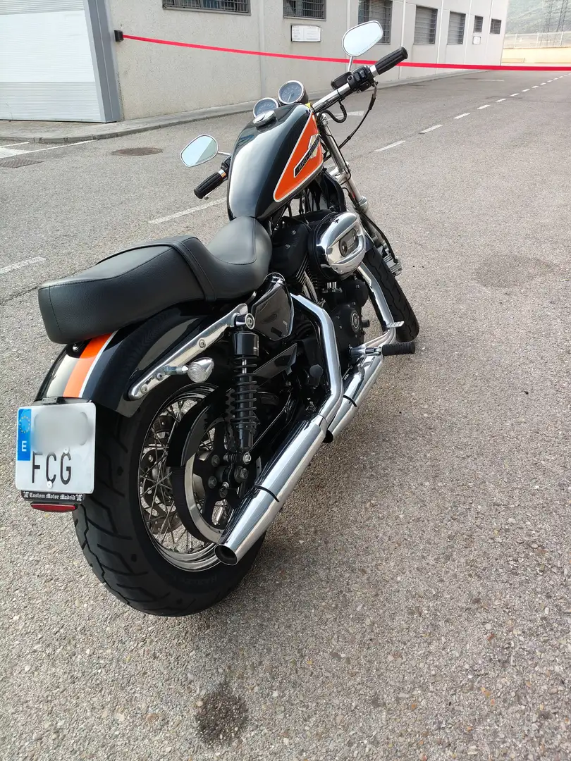 Harley-Davidson Sportster 1200 Roadster XL Negro - 2