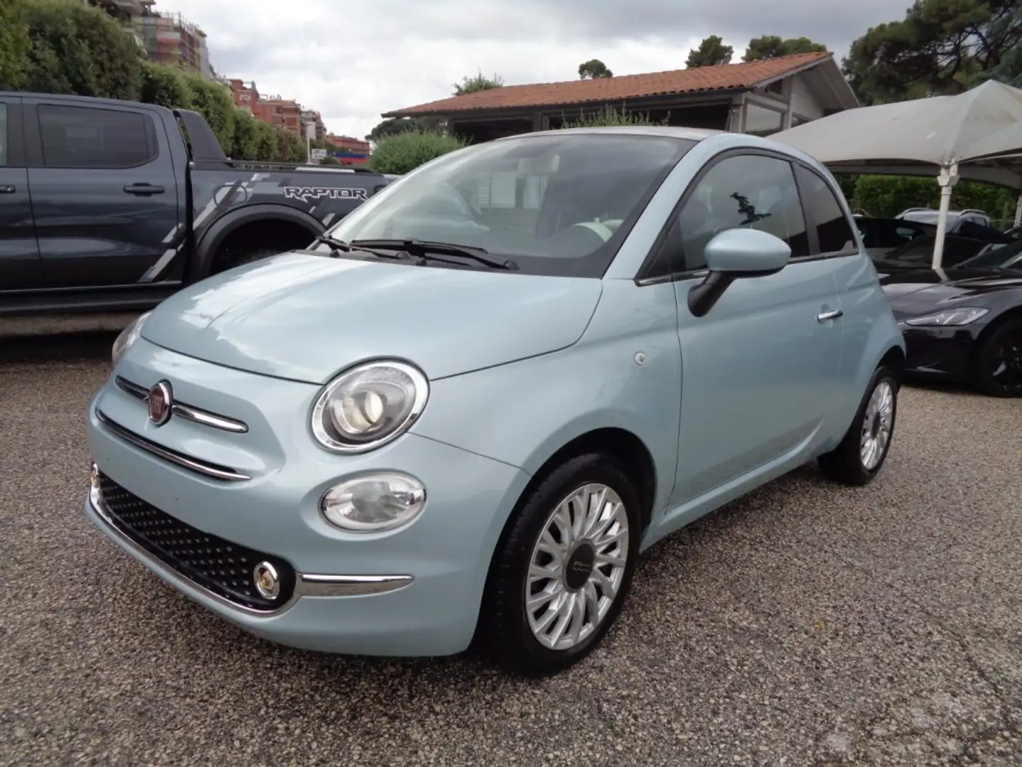 Fiat 500 1000 HYBRID 70 CV NAVI CARPLAY CLIMAUTO PDC TETTO Verde - 2