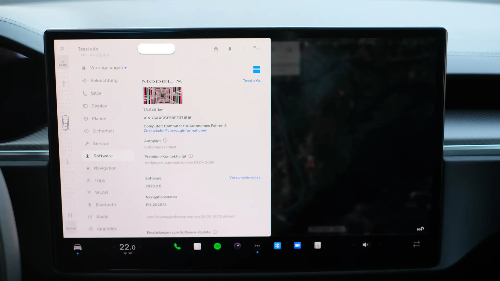 Tesla Model X Model X 100kWh Plaid AWD Plaid Blau - 2