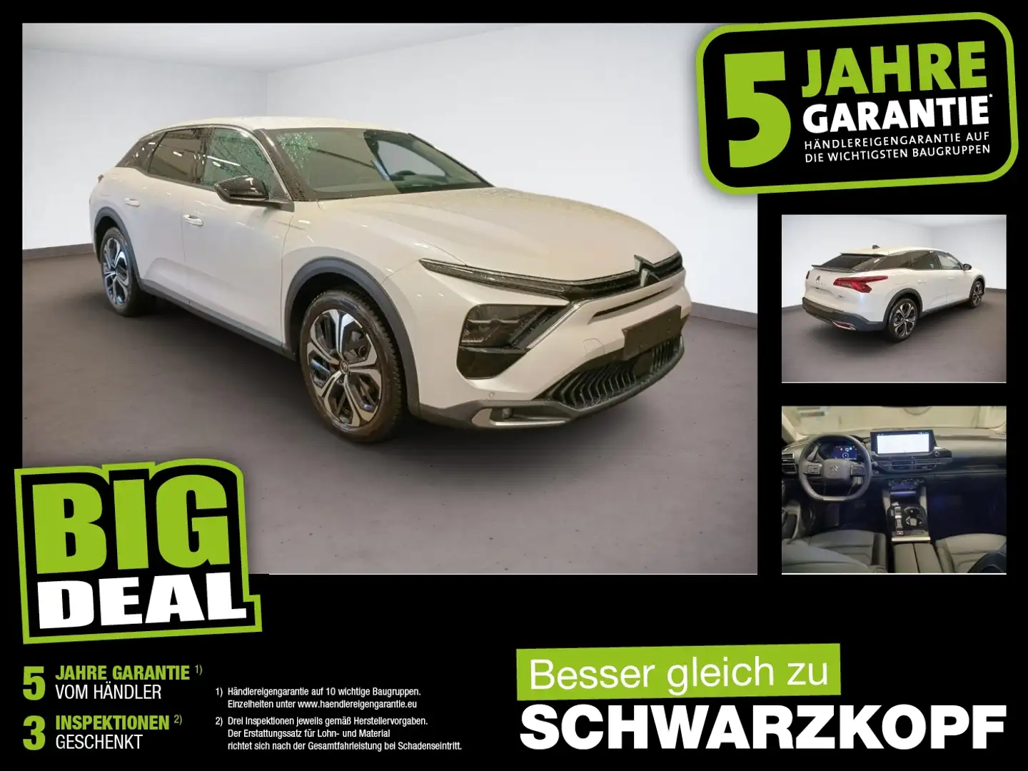 Citroen C5 X 1.2 PureTech 130 Plus LED+Navi+2xKlima+Kam. Bianco - 1