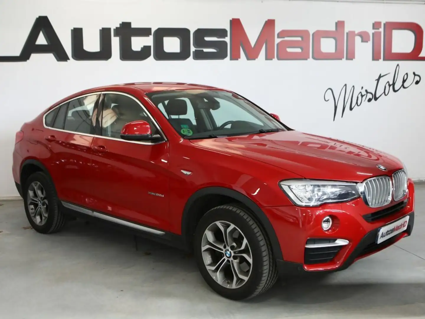 BMW X4 xDrive20d Červená - 1