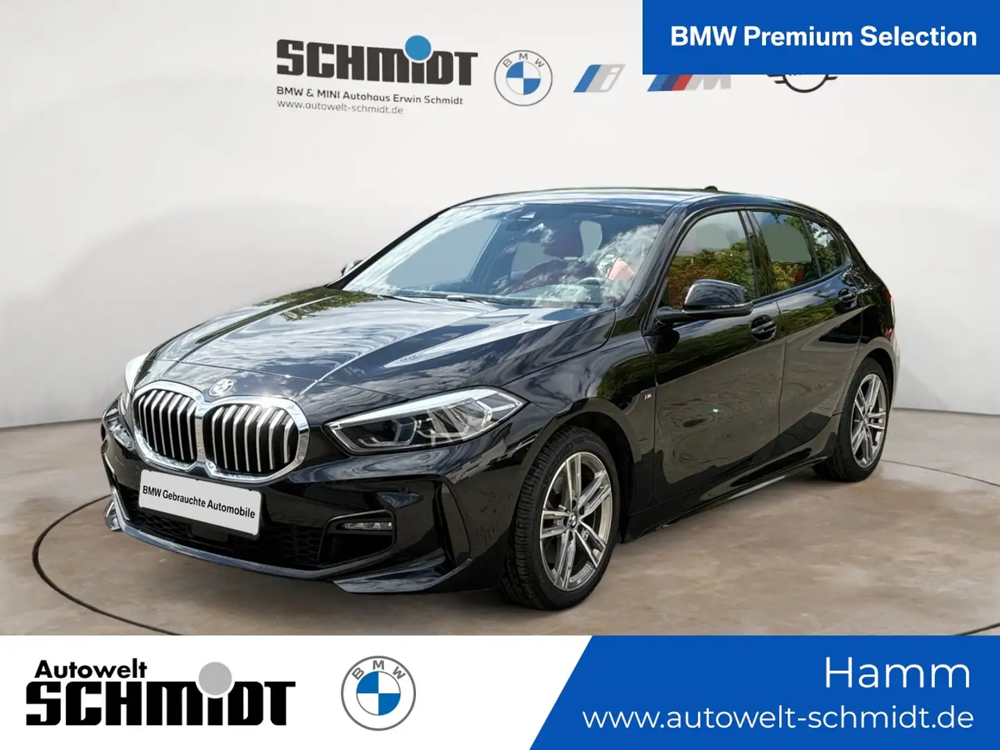BMW 118 i M Sport + 2Jahre-BPS.-GARANTIE Noir - 1