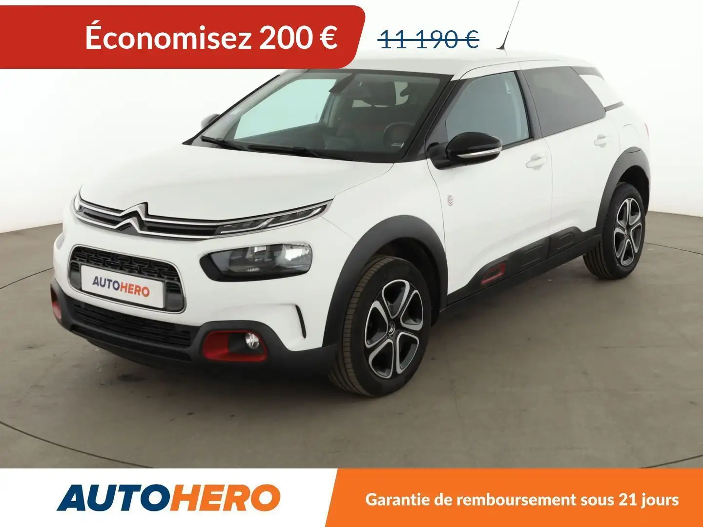 Citroen C4 Cactus 1.2 PureTech C-Series BV6 Blanc - 1
