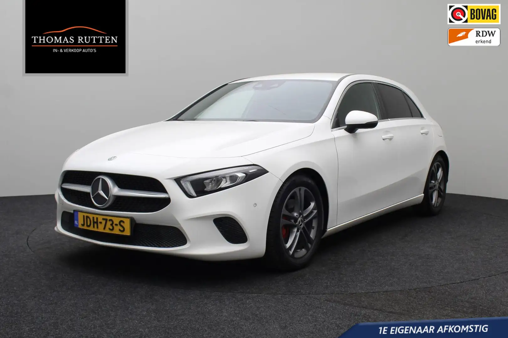 Mercedes-Benz A 200 Premium 2018 Camera | Lederen bekleding | Stoelver Wit - 1