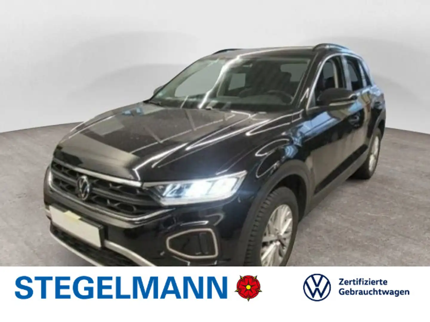 Volkswagen T-Roc 1.5 TSI Life *AHK*Navi*LED*Sitzheizung* Schwarz - 1