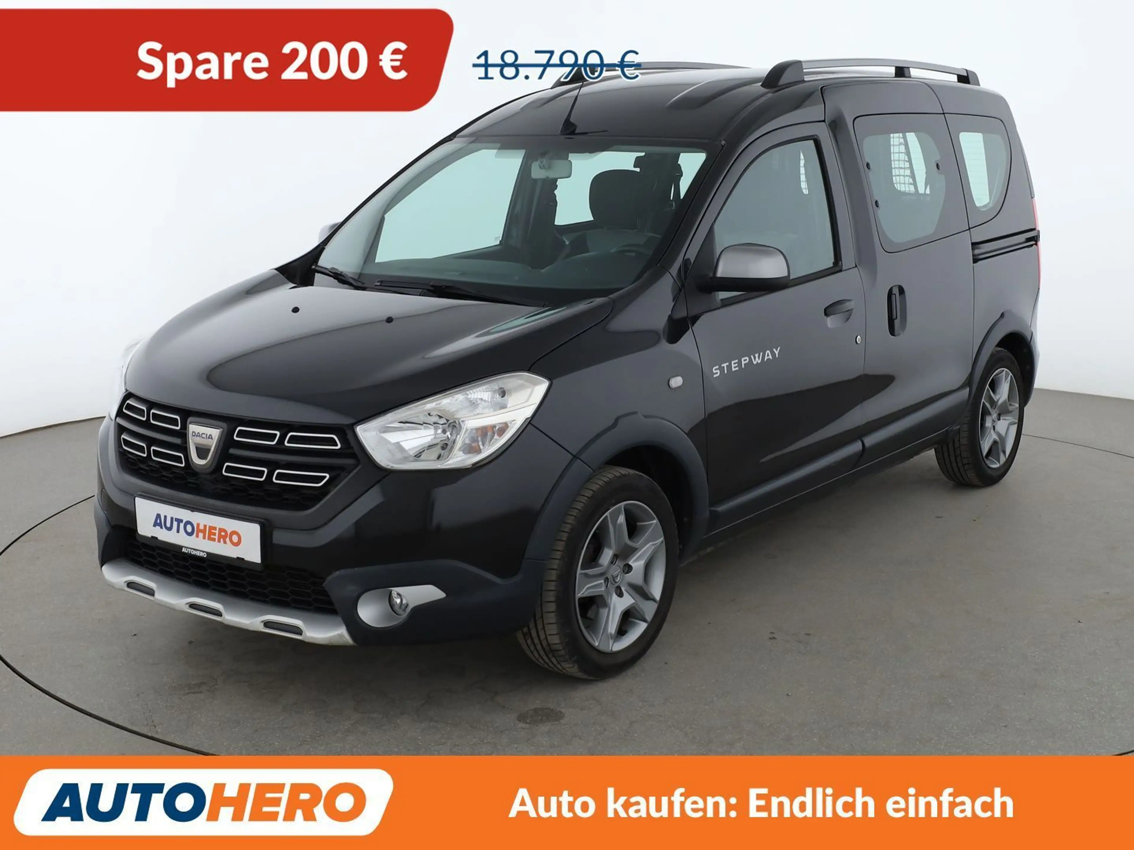 Dacia Dokker 1.3 TCe Stepway Plus*NAVI*PDC*SHZ*AHK*KLIMA*
