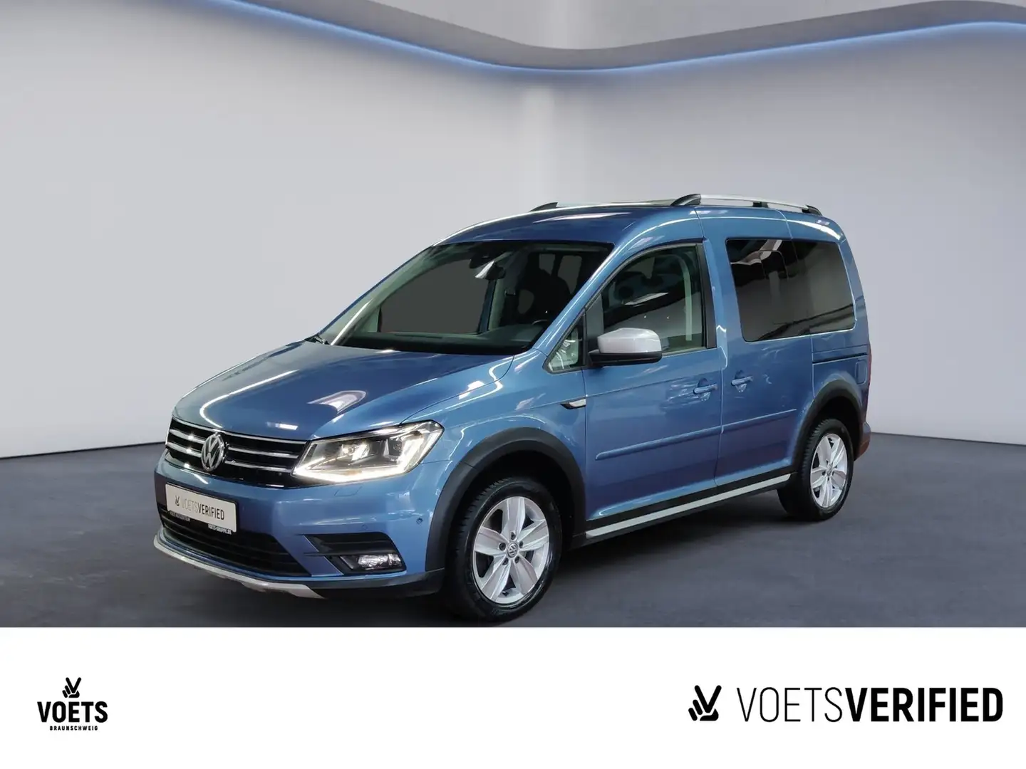 Volkswagen Caddy 2.0 TDI DSG AHK+SHZ+KLIMA Blau - 1
