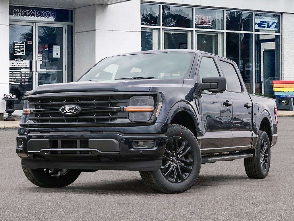 Blue 2026 Ford F-150 Pickup Truck Four-Wheel Drive Automatic