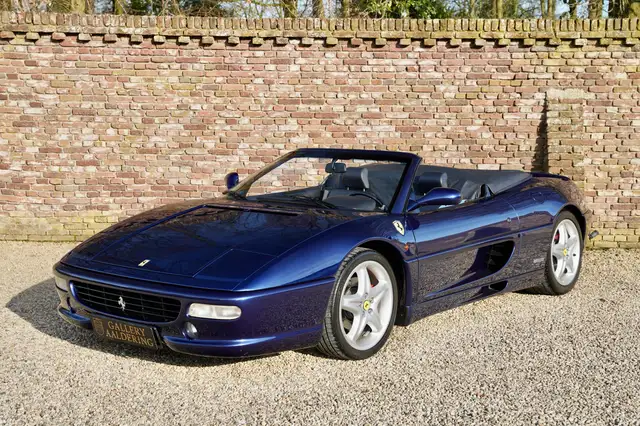 Ferrari F355 Spider F1 "15.000 kilometers" Stunning Blu Tour de