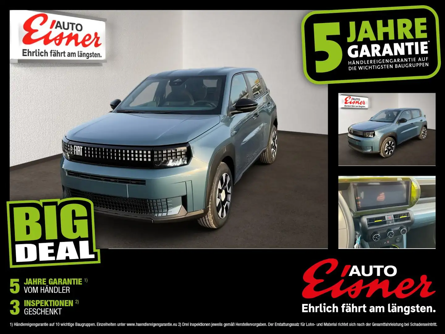 Fiat Grande Panda EDCT ICON HYBRID Blau - 1