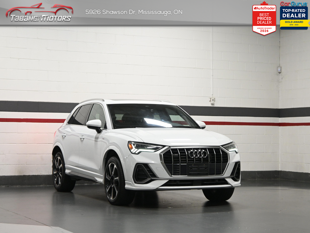 2025 Audi Q3 Progressiv No Accident S-Line Ambient Lighting Pa