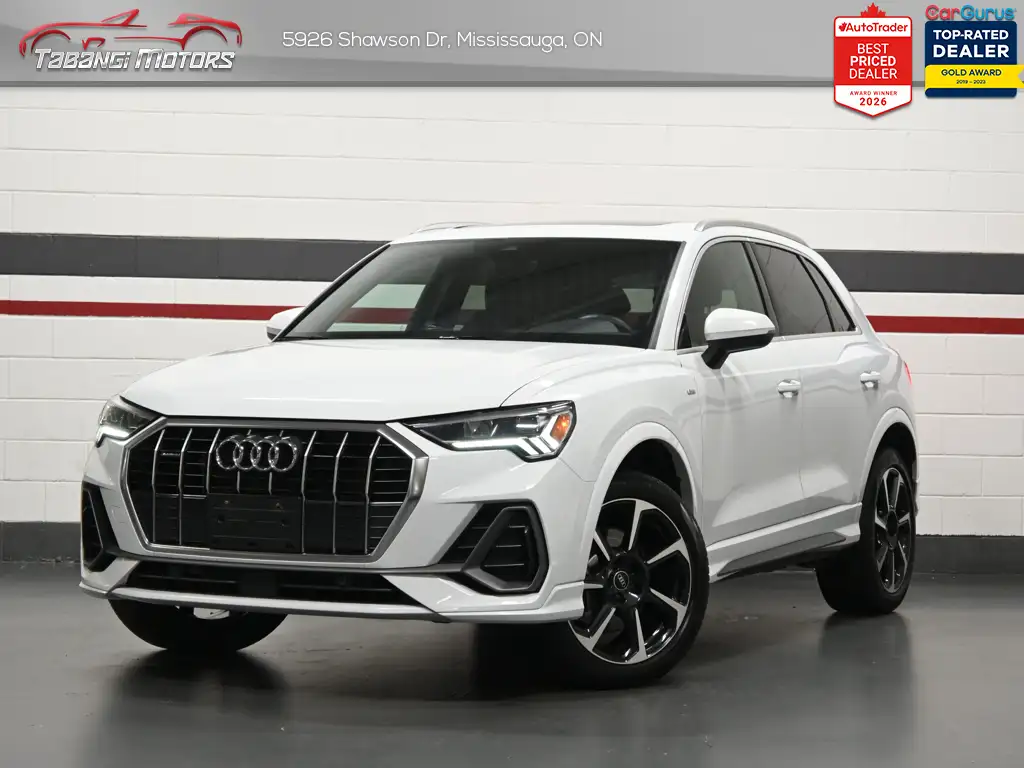 2025 Audi Q3 Progressiv No Accident S-Line Ambient Lighting Pa