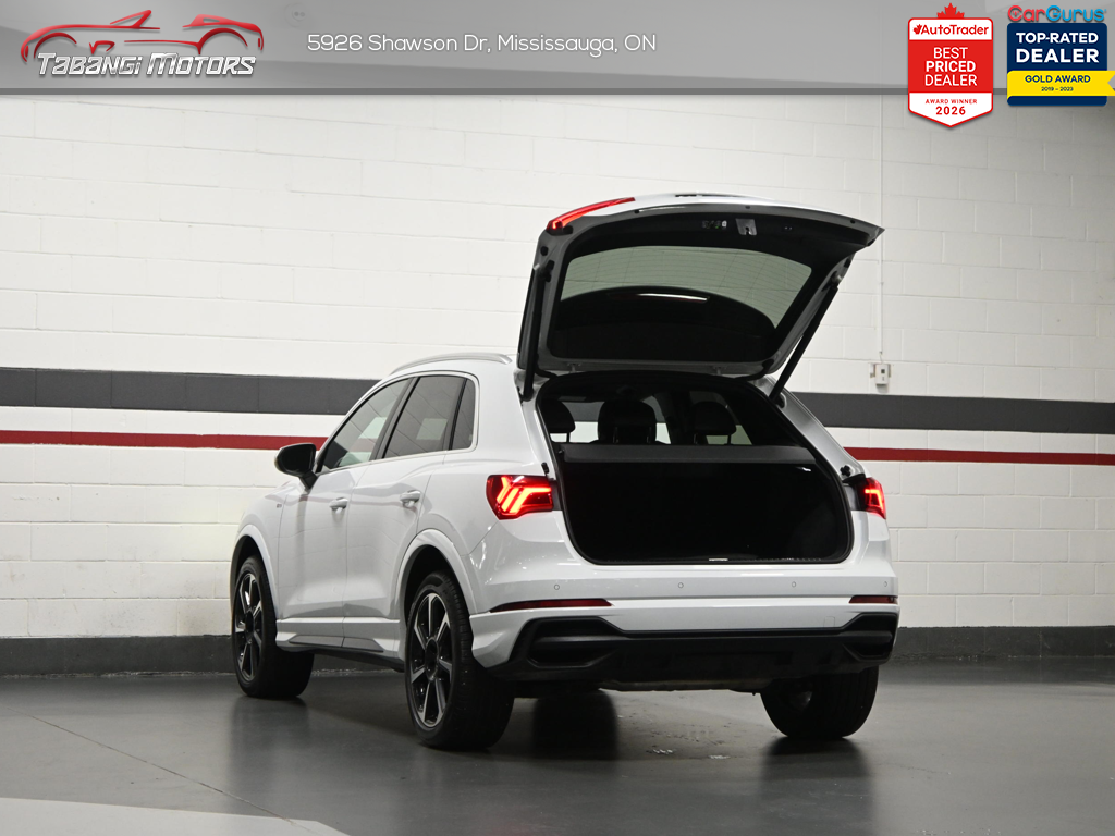 2025 Audi Q3 Progressiv No Accident S-Line Ambient Lighting Pa