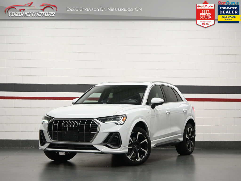 2025 Audi Q3 Progressiv No Accident S-Line Ambient Lighting Pa