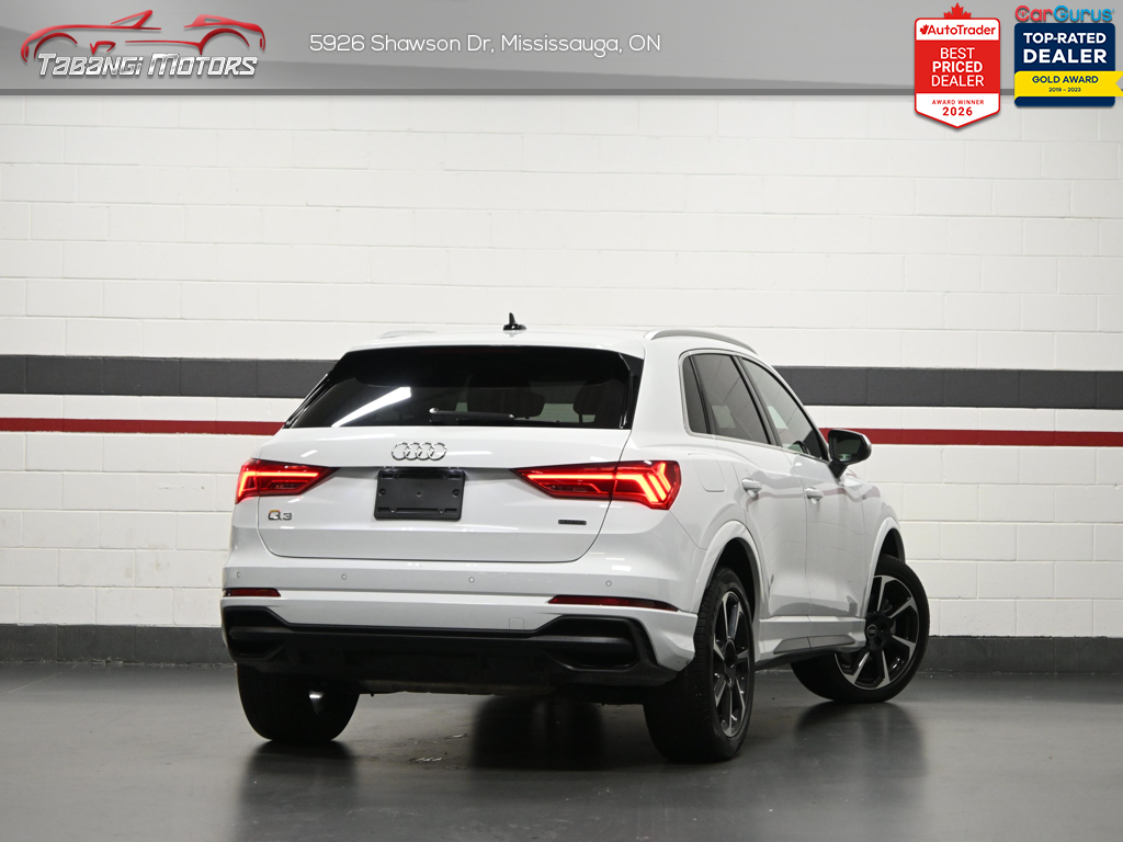 2025 Audi Q3 Progressiv No Accident S-Line Ambient Lighting Pa