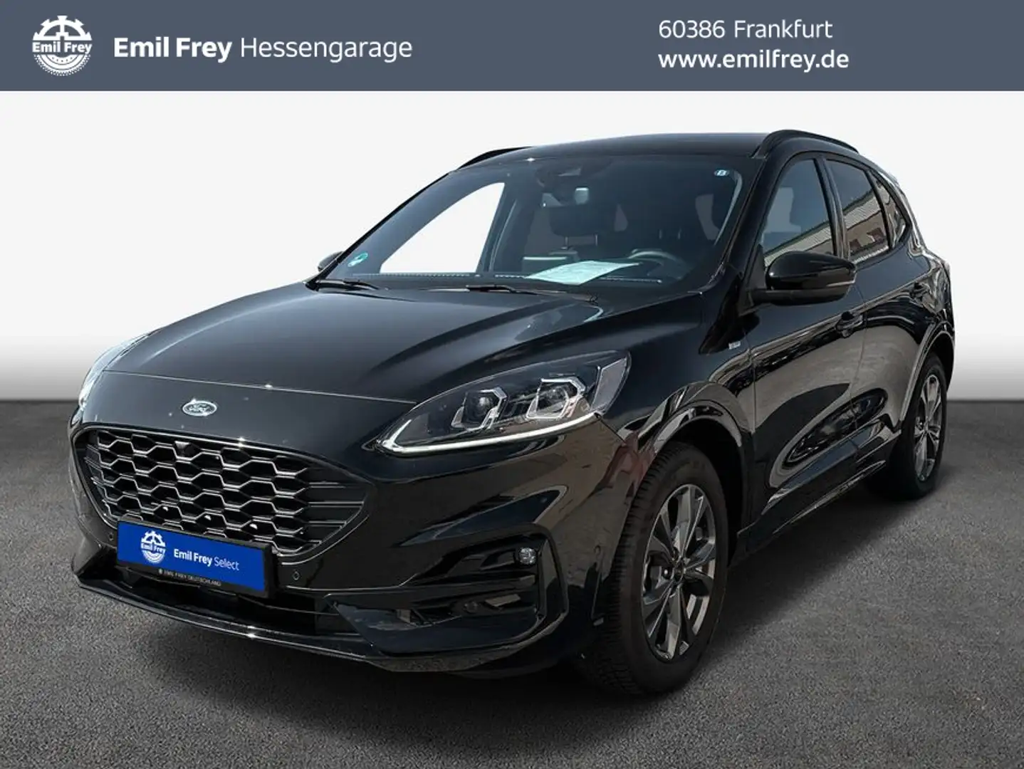 Ford Kuga 1.5 EcoBoost ST-LINE X NAVI AHK GRA RFK SHZ Zwart - 1