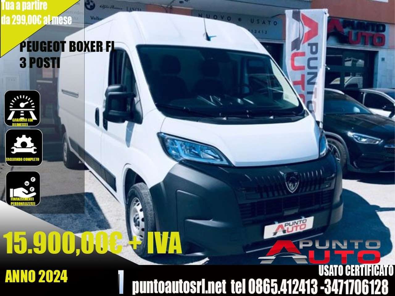 Peugeot Boxer 33 2.2 BlueHDi 140 S&S PLM-TM Furgone
