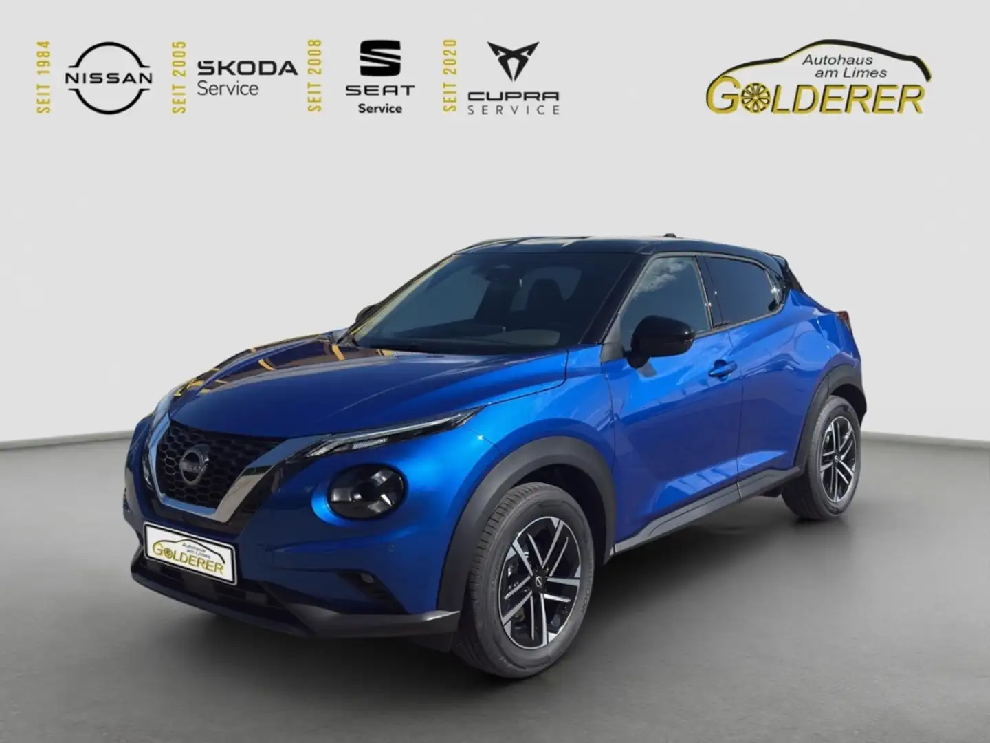 Nissan Juke N-Connecta EU6e 1.0 DIG-T 114 PS 7DCT LED Apple Ca Bleu - 1