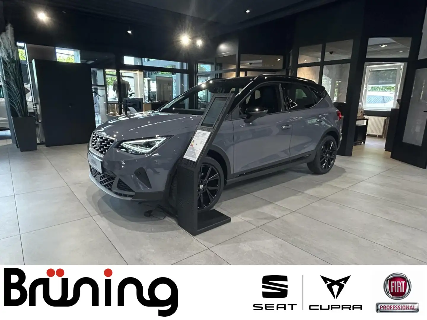 SEAT Arona FR Black Edition 1.0 Kessy/ Rückfahrkamera Klima Gris - 1