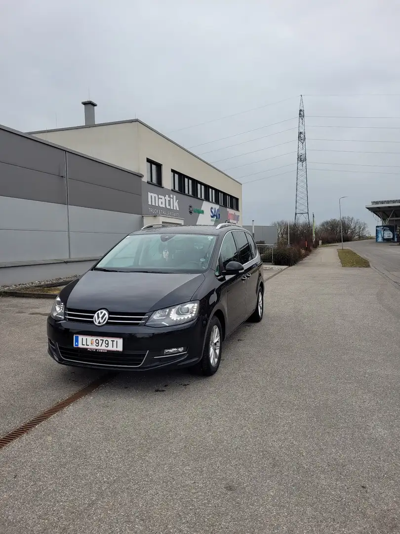 Volkswagen Sharan VW Sharan Highline BMT SCR 2,0 TDI Schwarz - 2