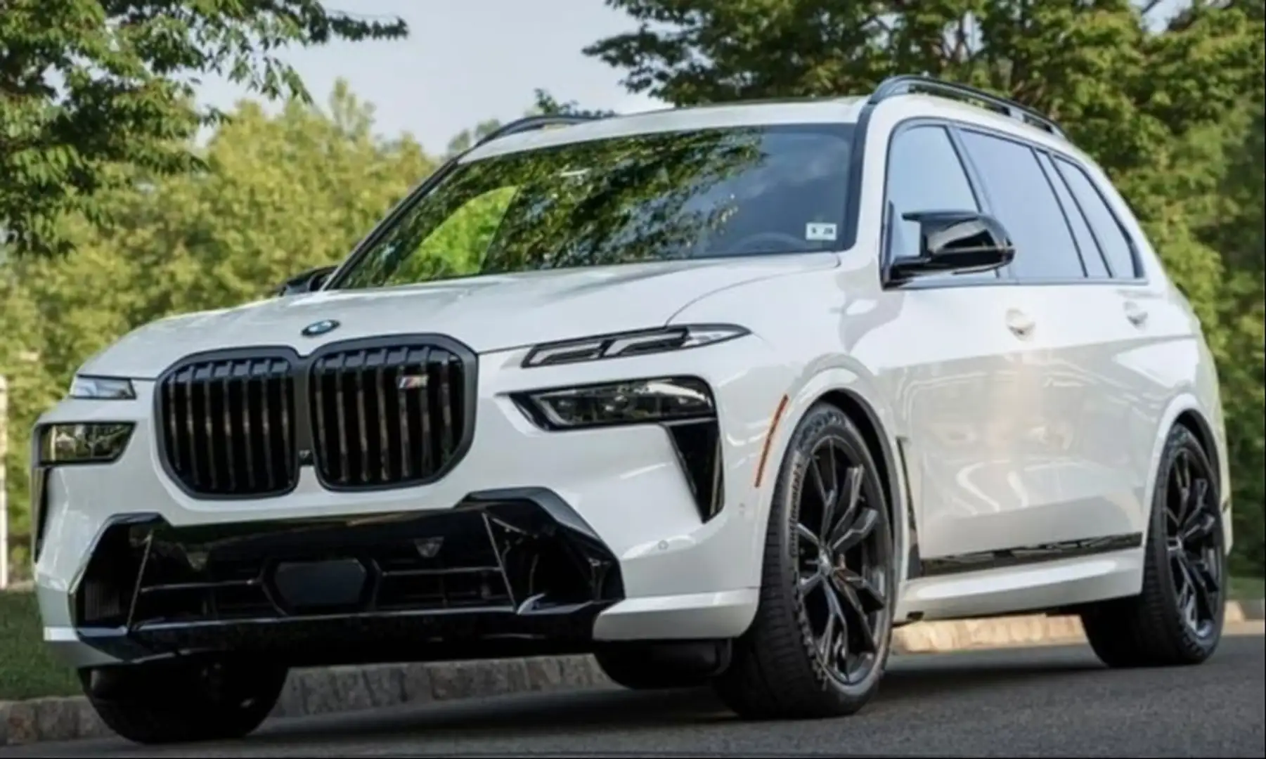 BMW X7 M60iA M Sport Pro Blanc - 1