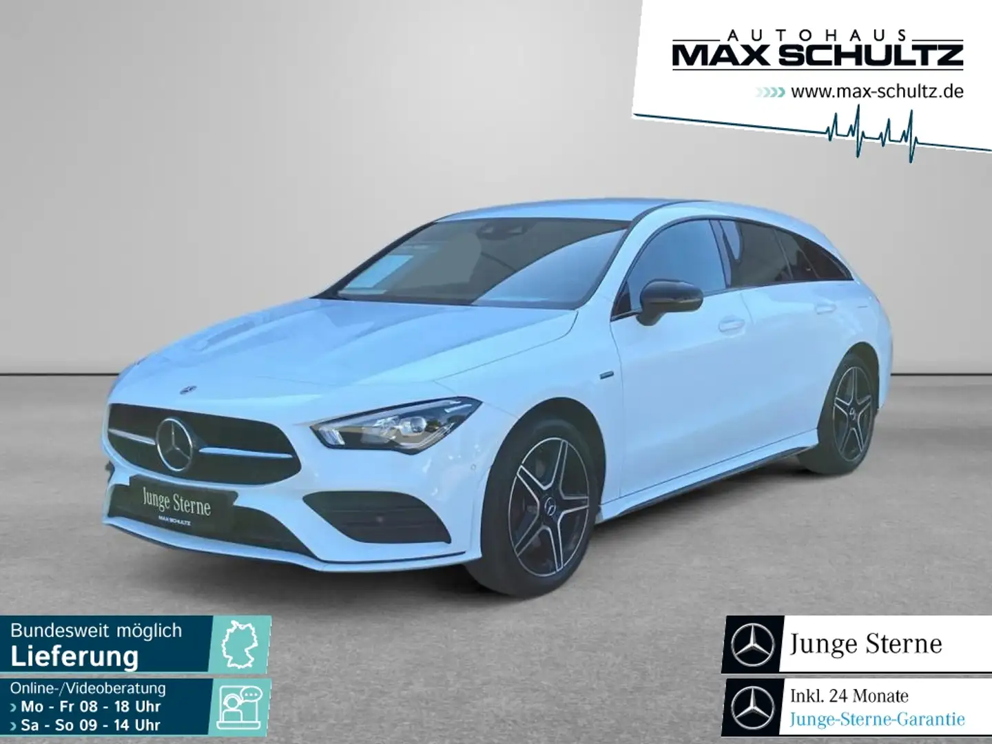 Mercedes-Benz CLA 250 e  SB AMG*DISTR*AHZV*LED*DAB*KAMERA* Blanc - 1