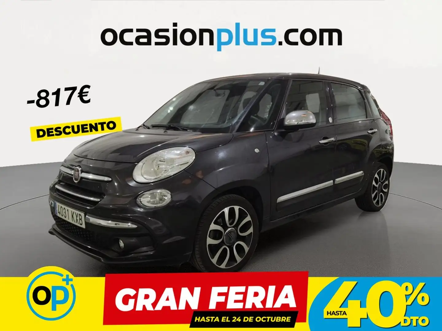 Fiat 500L 1.3Mjt II S&S Urban Gris - 1
