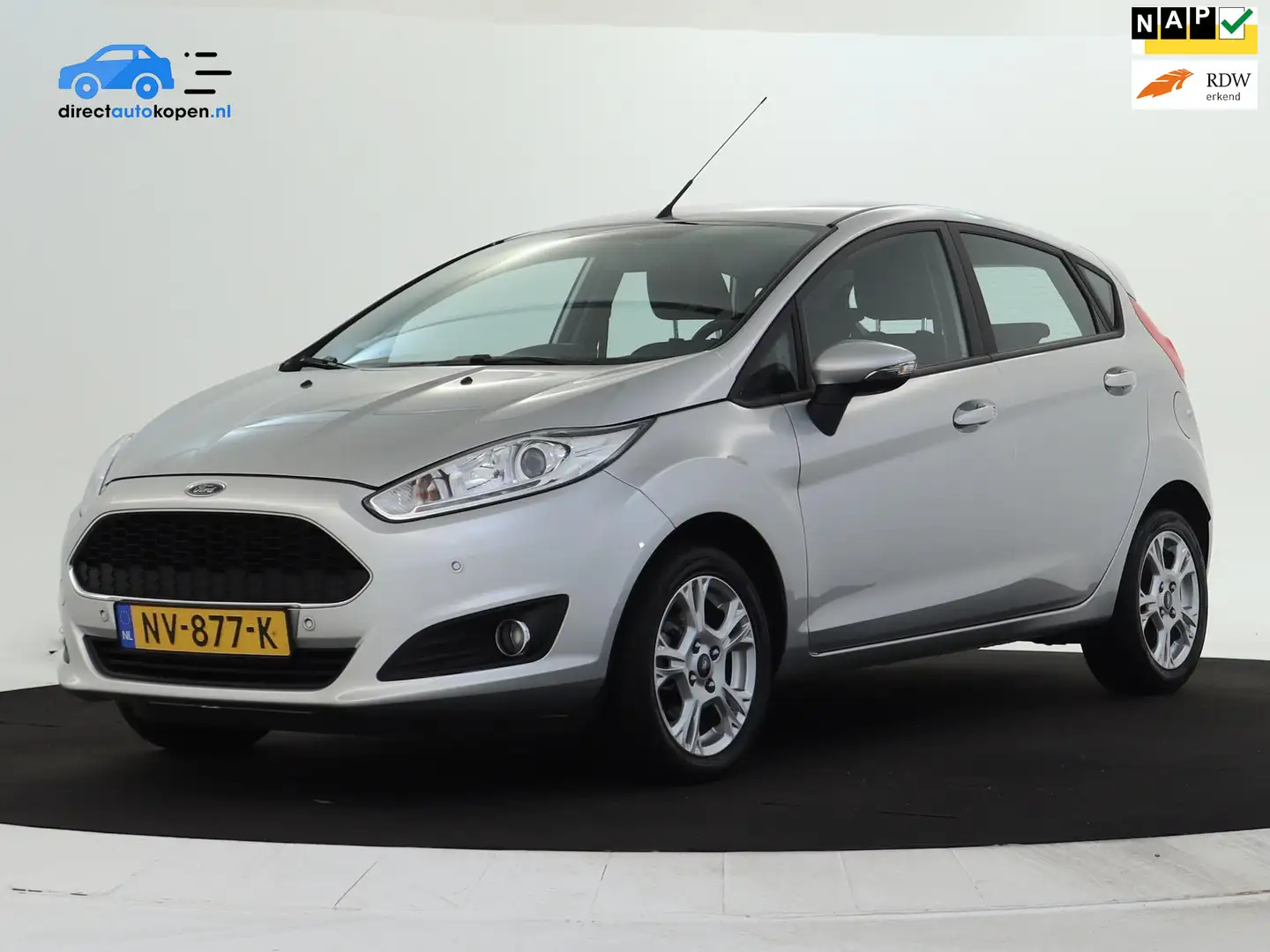 Ford Fiesta 1.0 Style Ultimate NAVI | PDC | 1e eigenaar Grijs - 1