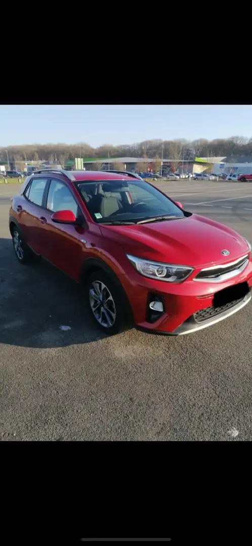 Kia Stonic 1.0 T-GDI 100 ch ISG Active Business Rouge - 1