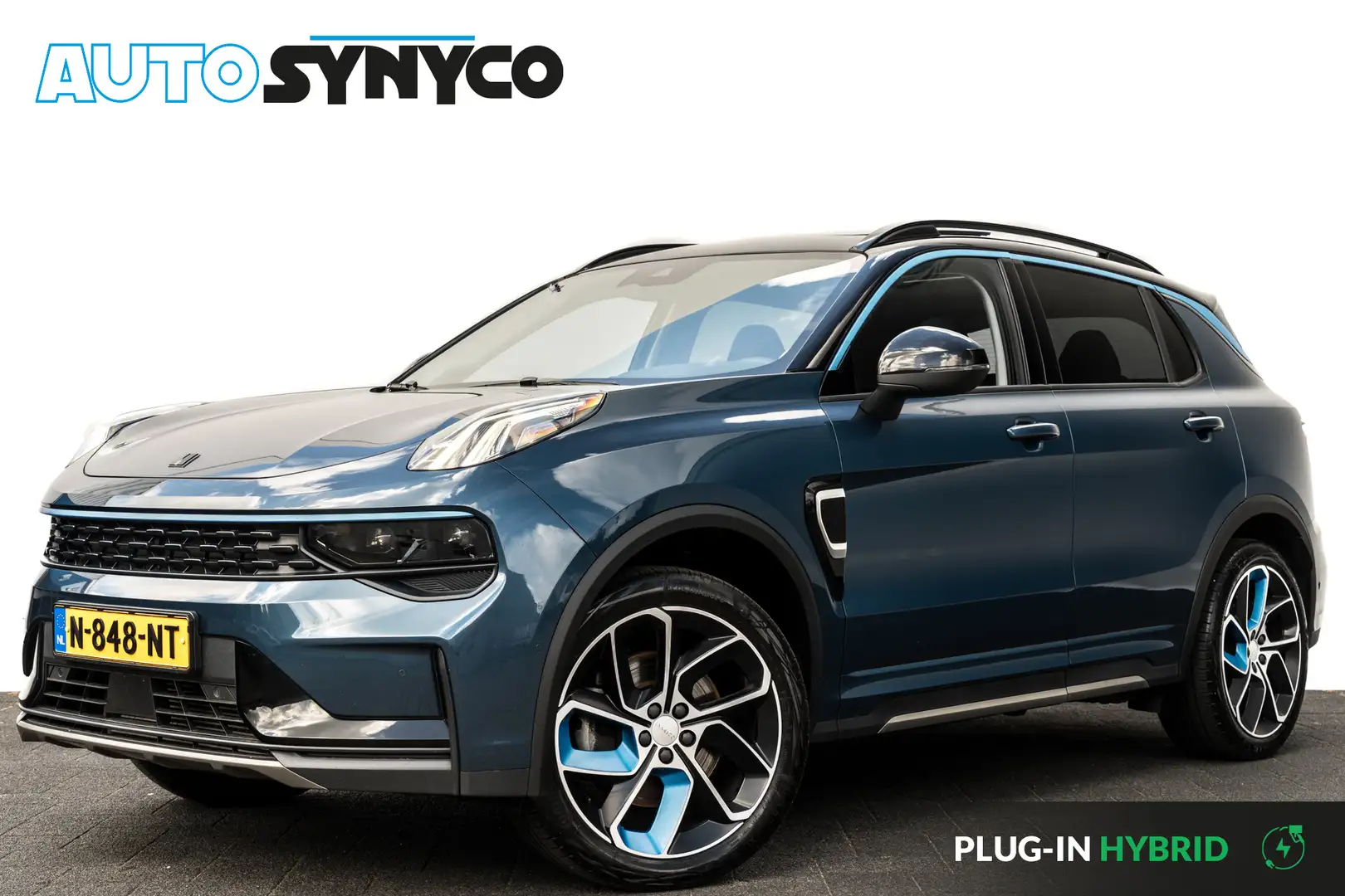 Lynk & Co 01 1.5 Plug-in Hybrid 262 Pk I Panoramadak I 69 km El Blauw - 1