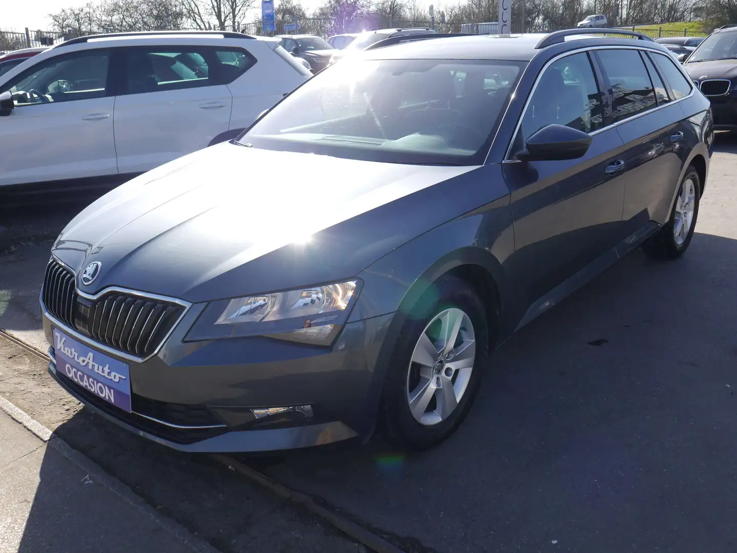 Skoda Superb SW 1.6 CR TDi *CAMERA*GPS* Gris - 2