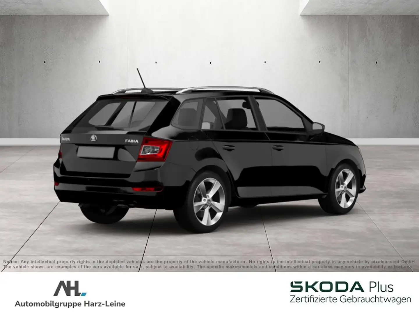 Skoda Fabia Combi 1.0 MPI Cool Plus Klima PDC LM Bluetooth Schwarz - 2