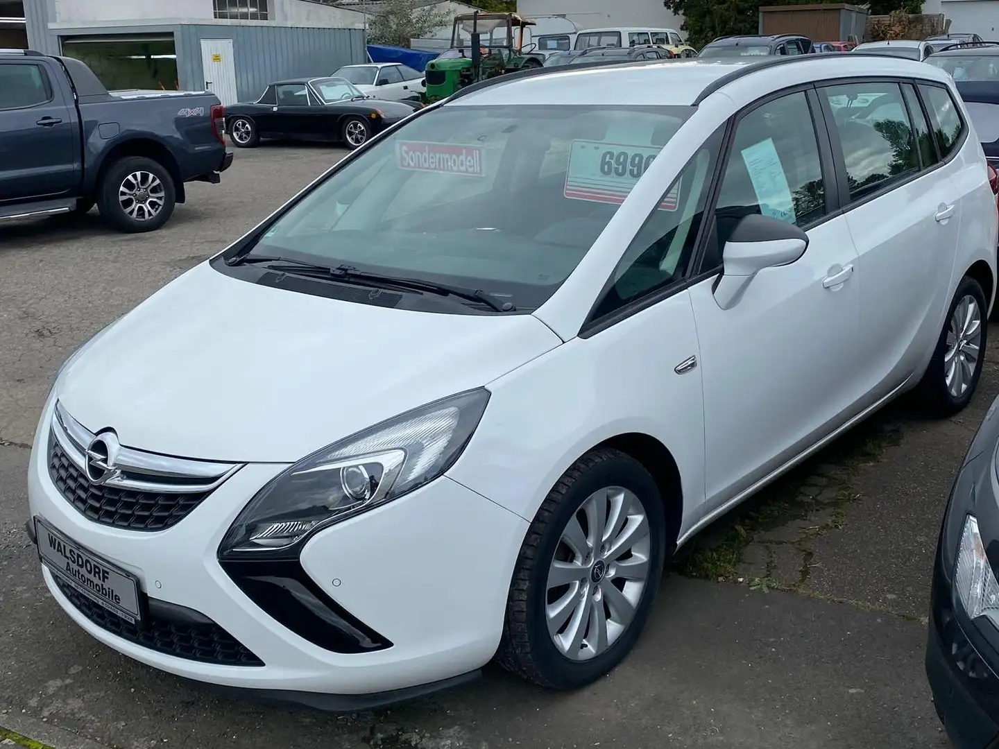 Opel Zafira Tourer Edition Fahrradträgersystem Felx Fix Weiß - 1