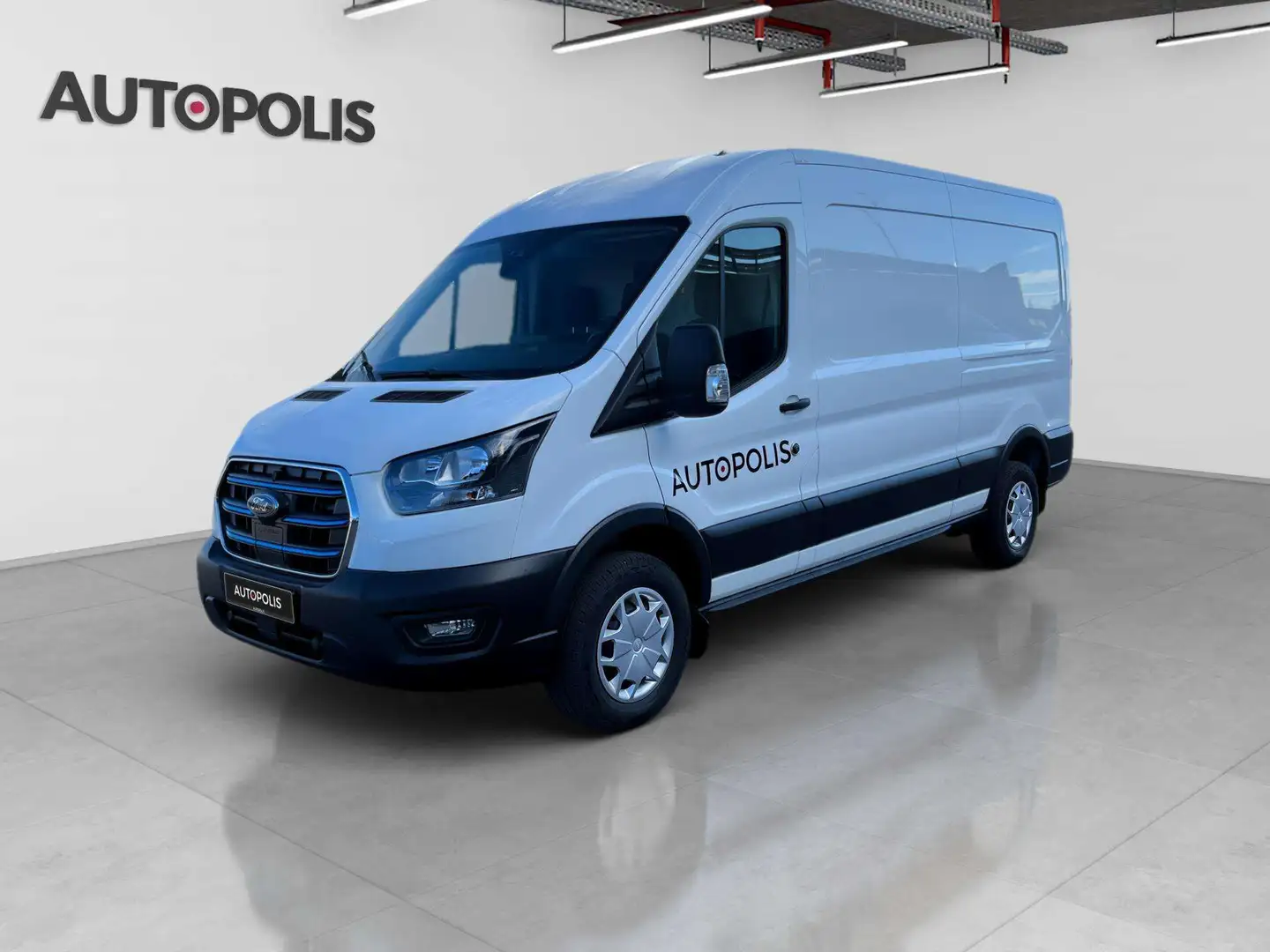 Ford Transit E- Trend Blanc - 1