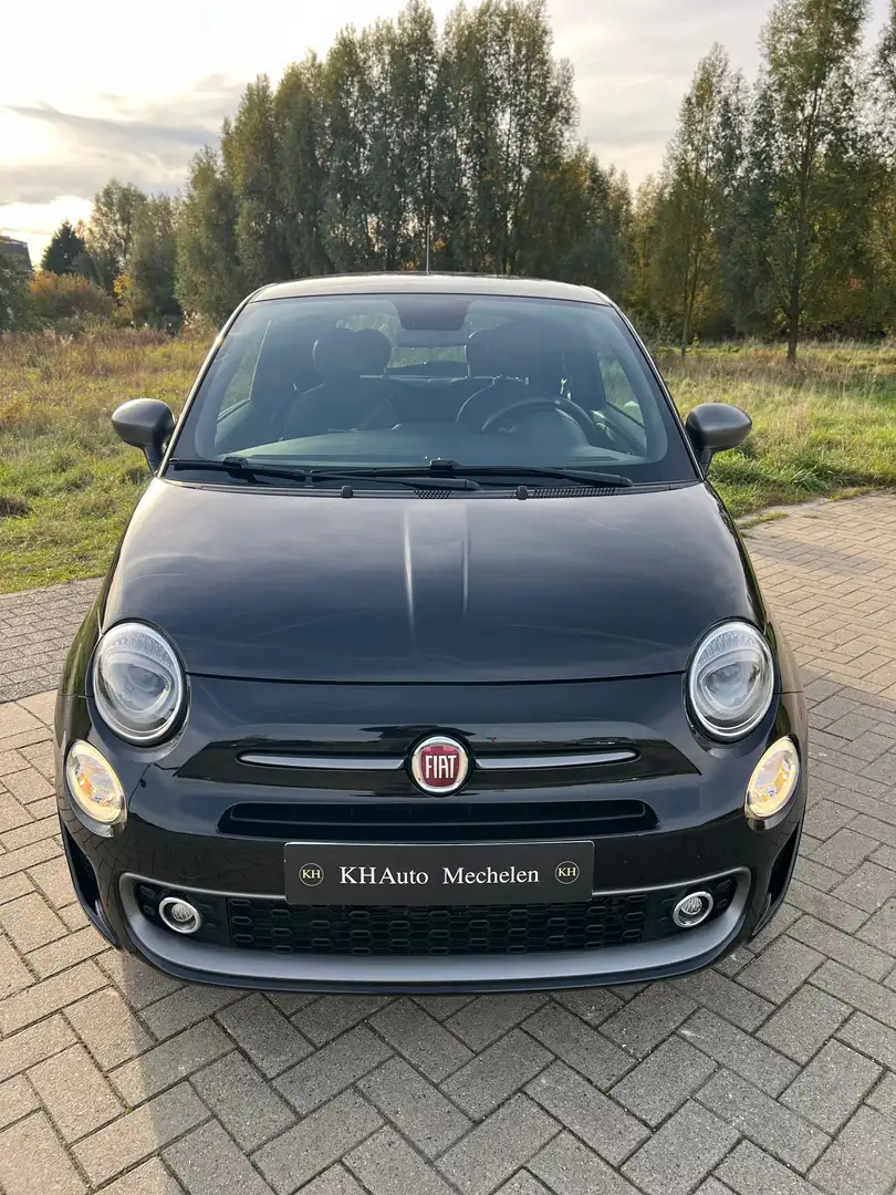 Fiat 500 SPORT 1.2i Automaat Dualogic CarPlay PDC Garantie Noir - 2
