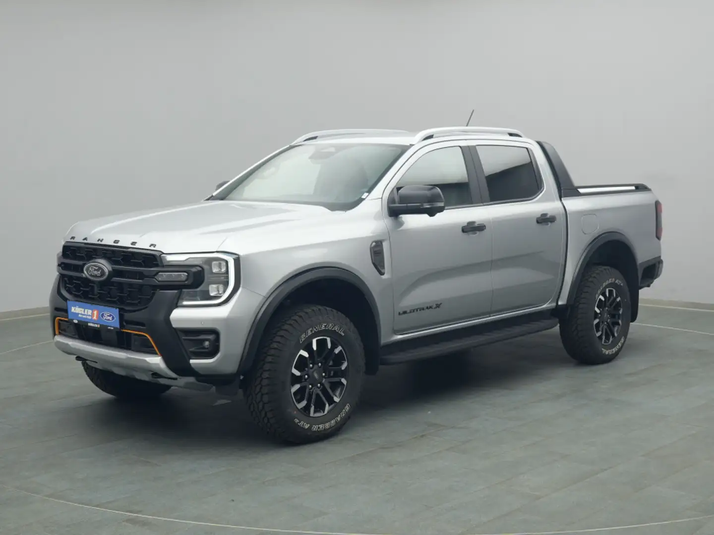 Ford Ranger DoKa Wildtrak X 205PS Aut./e-Rollo Silber - 2