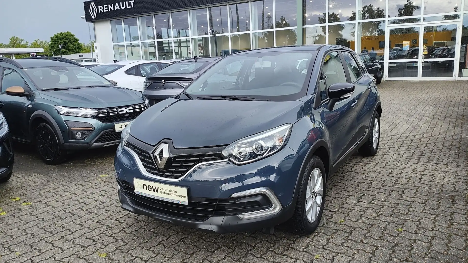 Renault Captur LIMITED Sitzheizung, Allwetterräder Alu Bleu - 1