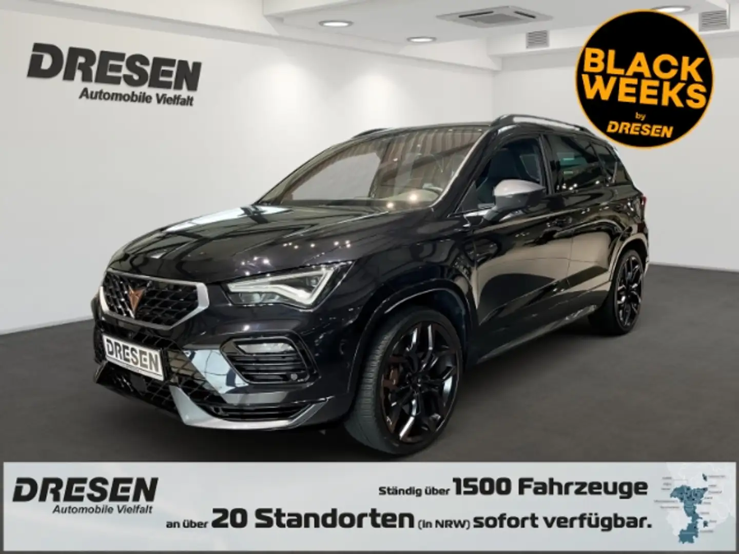 CUPRA Ateca VZ 4Drive 2.0 TSI /Panorama/AHK elektr. klappbar Negro - 1