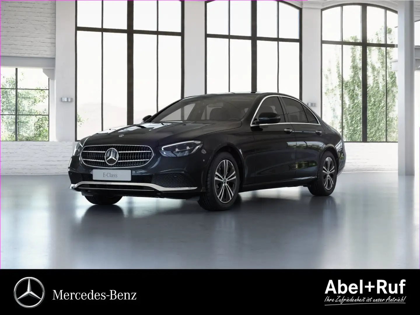 Mercedes-Benz E 220 d AVANTGARDE+LED+DISTR+Kam+Ambi+TotW+StHz Чёрный - 1