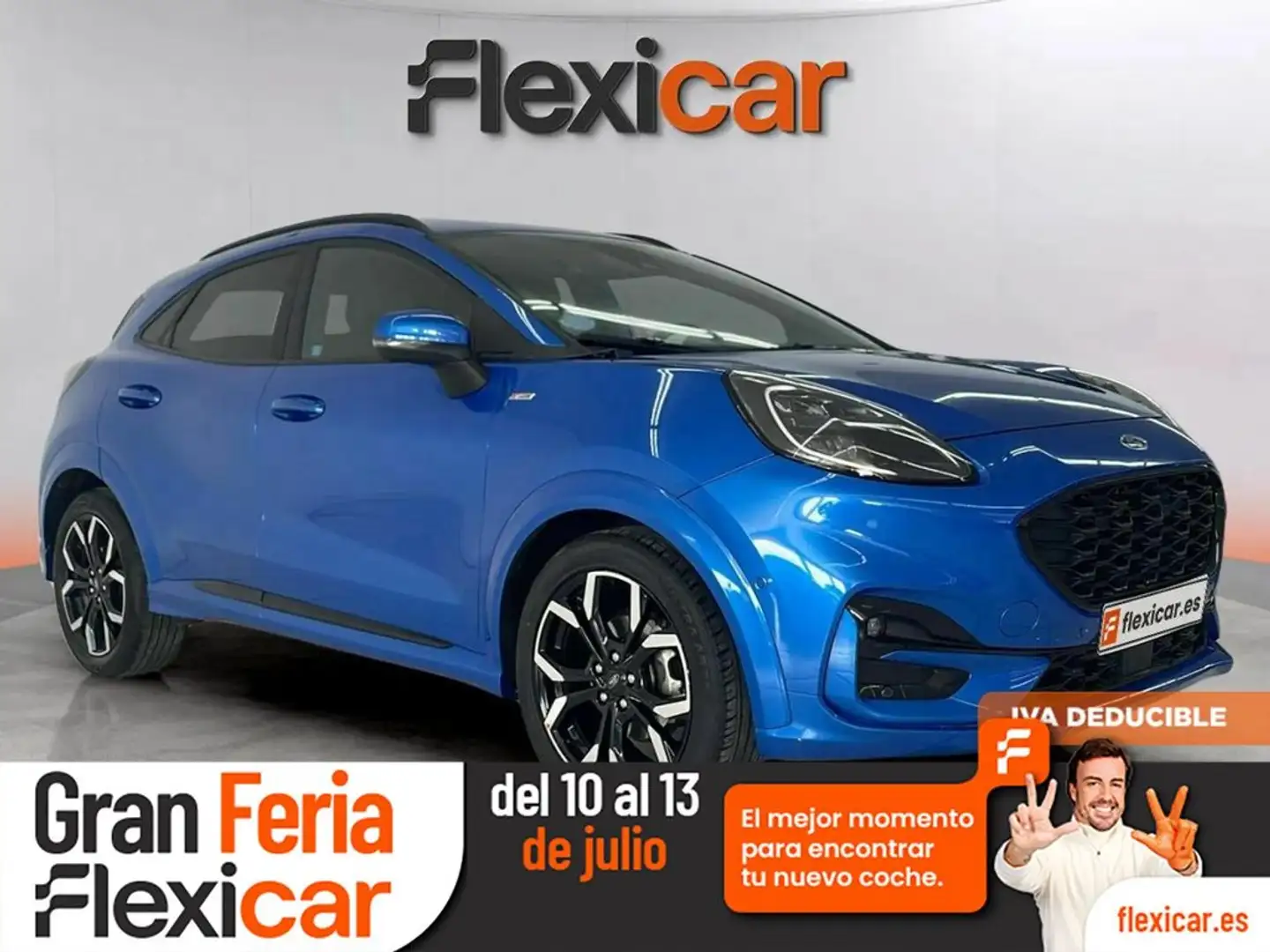 Ford Puma 1.0 EcoBoost 155cv ST-Line X MHEV Blauw - 1