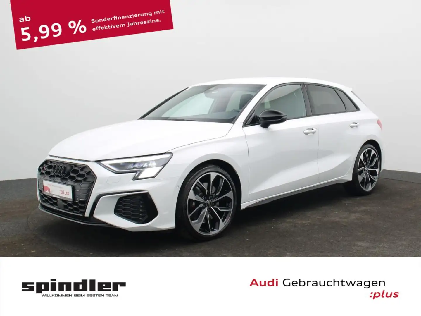 Audi S3 Sportback TFSI quattro S-tronic / Matrix, B&O Weiß - 1
