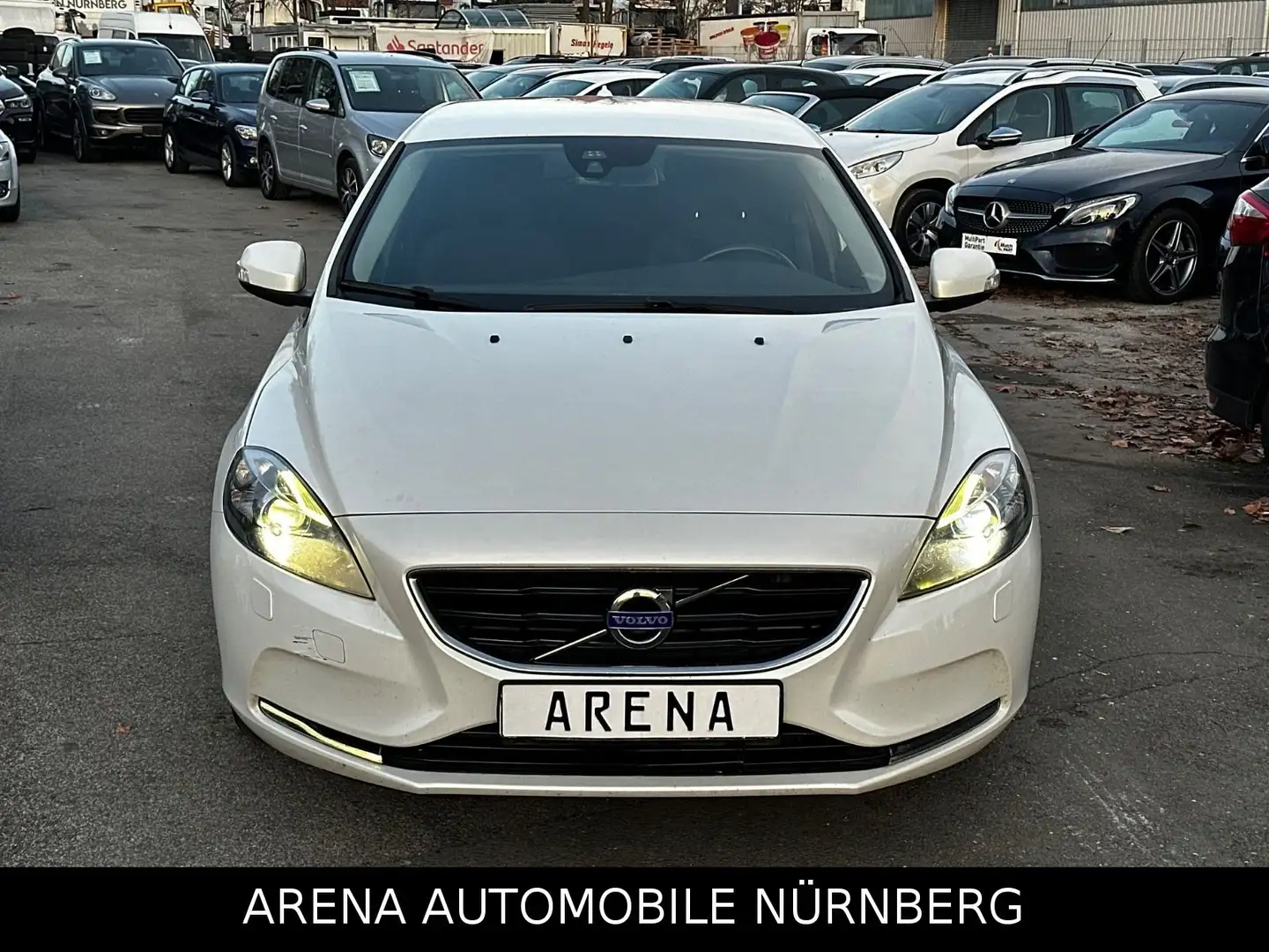 Volvo V40 2.0d You!*Automatik*2.Hand Blanc - 2