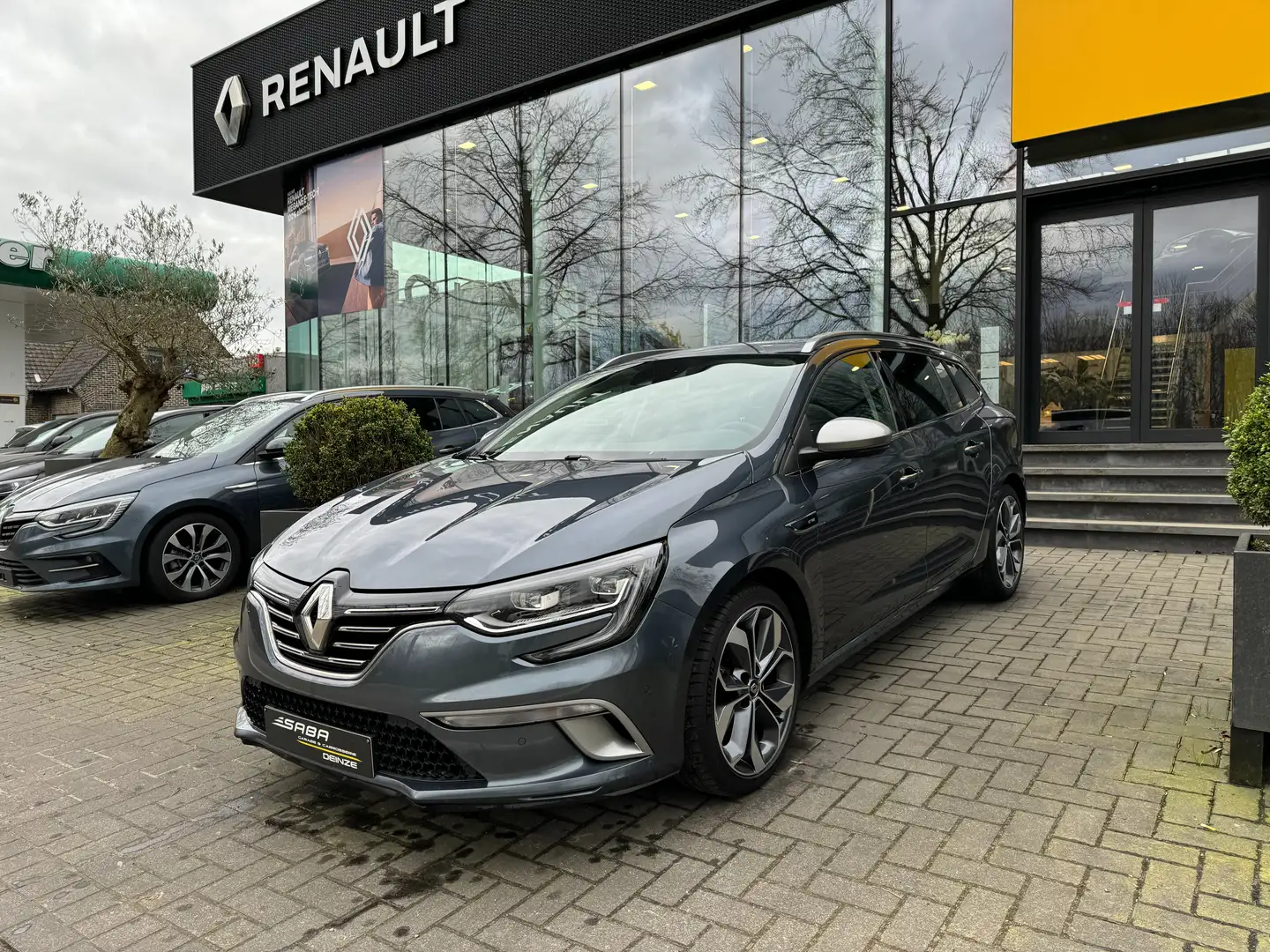 Renault Megane 1.33 TCe GT-Line GPF Gris - 1