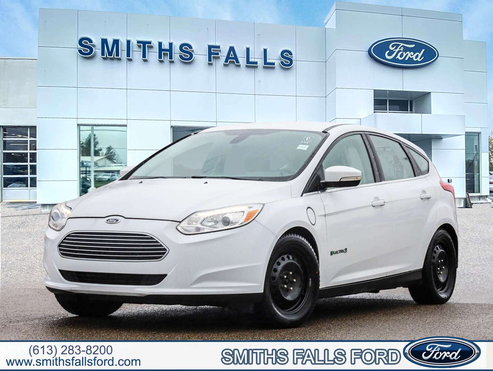 White 2012 Ford Focus Electric Hatchback Hatchback Front-Wheel Drive Automatic