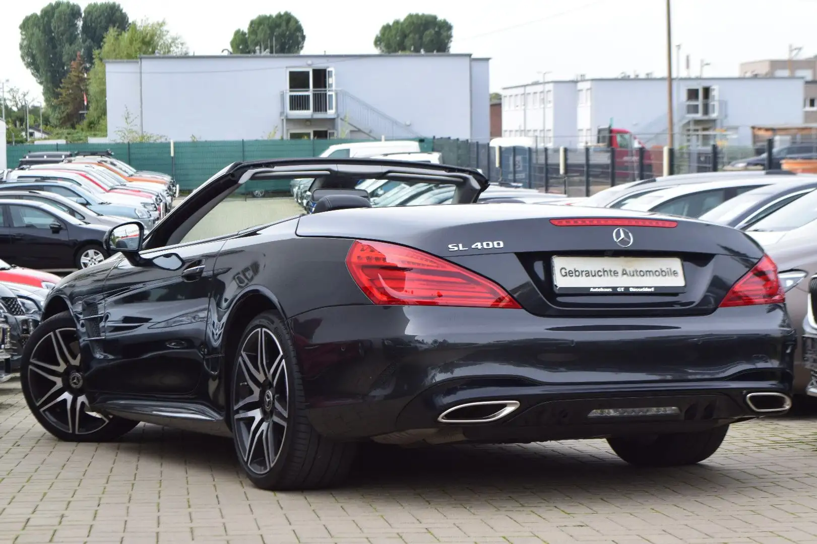 Mercedes-Benz SL 400 /AMG/Night/Kamera/Pano/Airscarf/Leder/LED Negro - 2