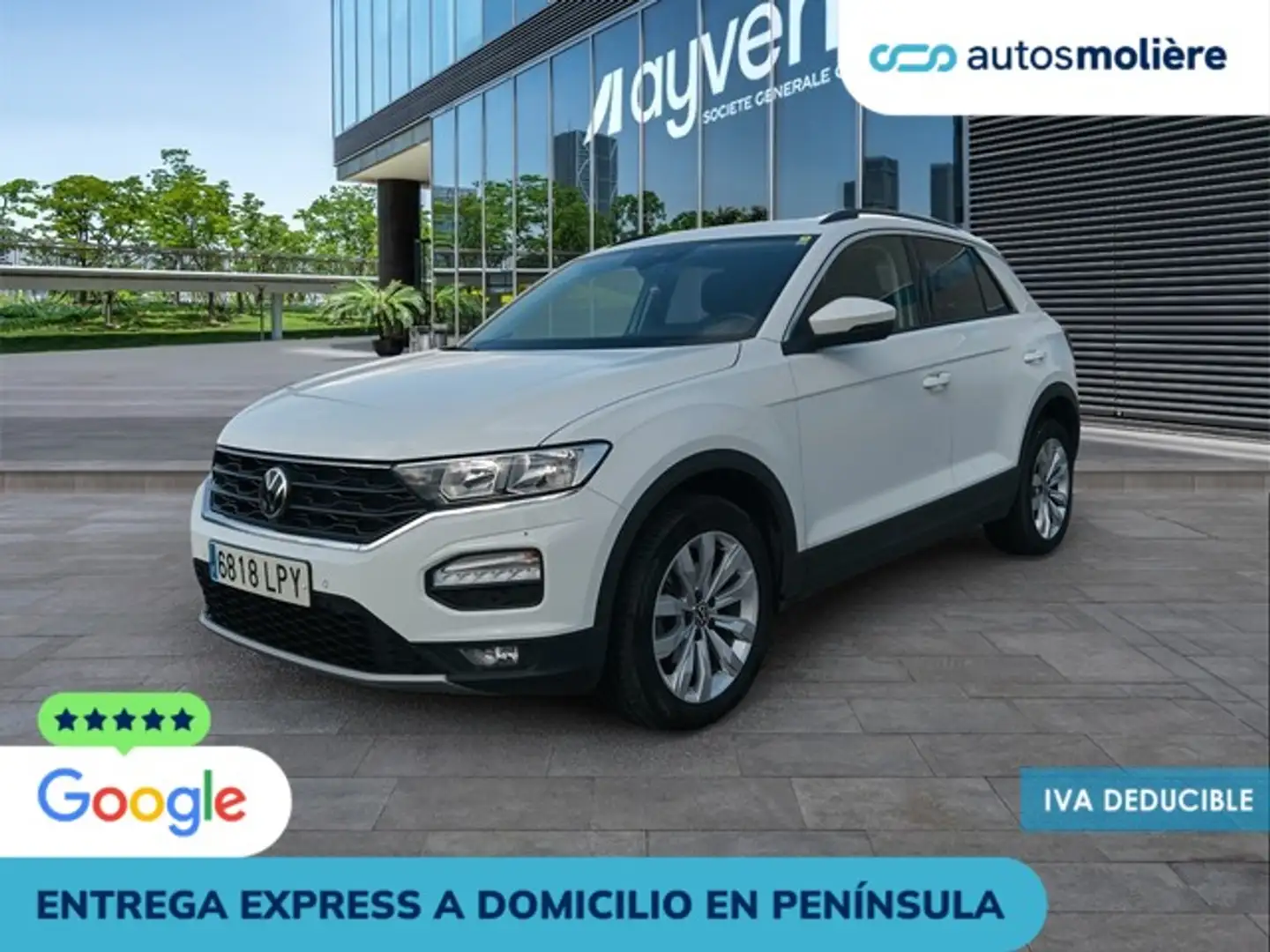 Volkswagen T-Roc 1.0 TSI Advance 81kW Blanco - 1