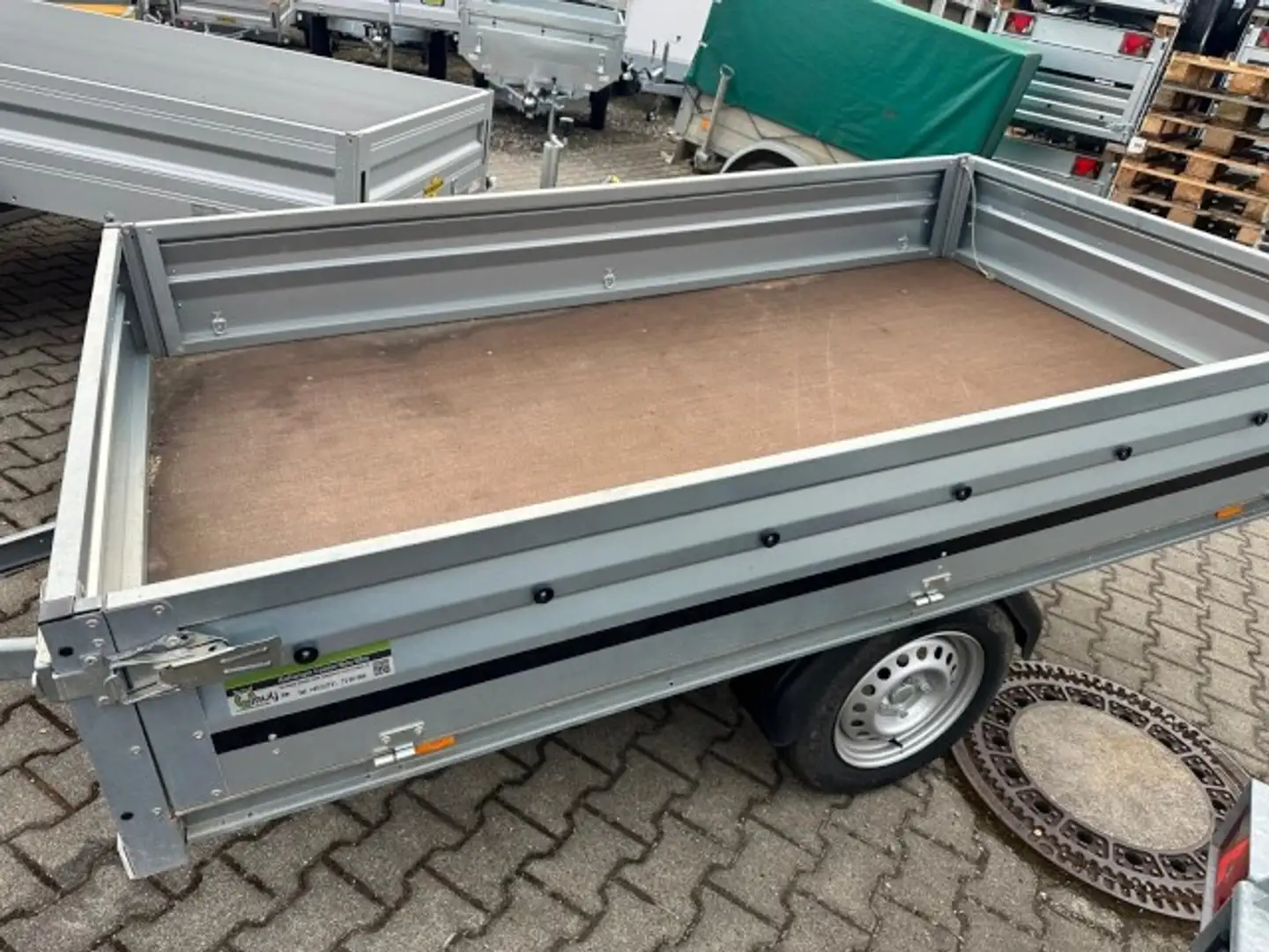 Brenderup 3251S UB 750 kg, Hochlader, 2500x1420x350mm, 100 k - 2